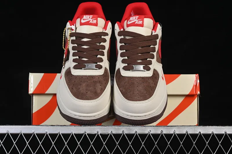 All categories Nk Air Force 1 Air Force series Nk Air Force 1 Low Air Force low top Nike Air Force 1'07 Low Year of the Horse brown Air Force 1 low top casual sneakers XD0028-003